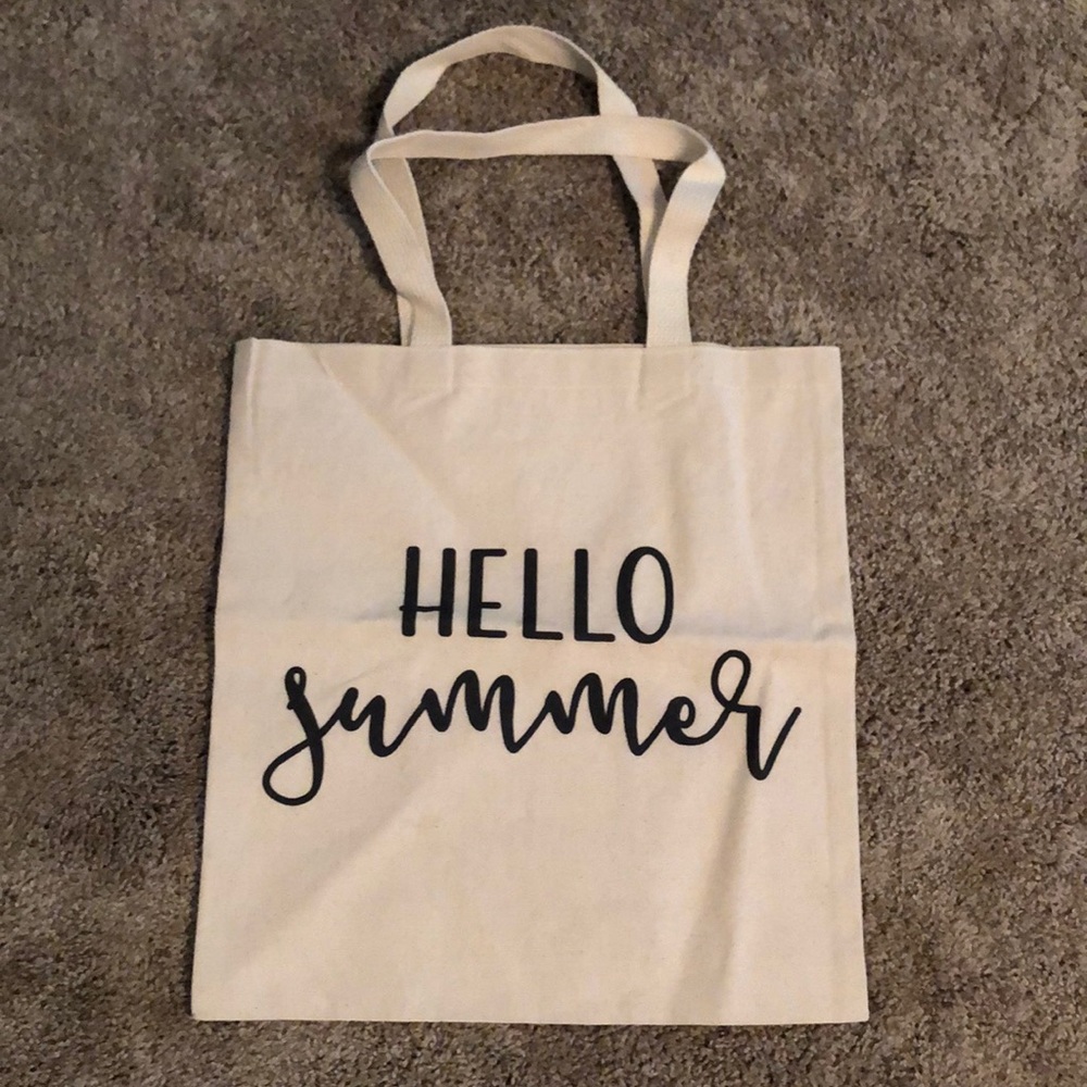 Canvas tote- brand new!
